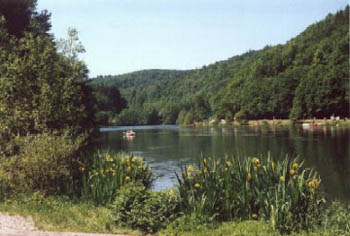 Stausee Rckhaltebecken